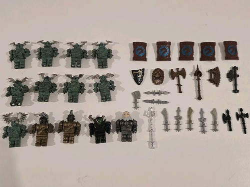 13x mega bloks figure bundle - figure,