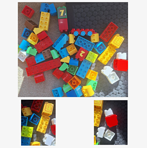 Bag mega bloks duplo sized - bag,