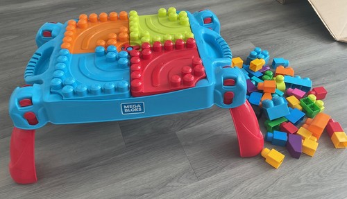 Mega bloks build learn table - build,