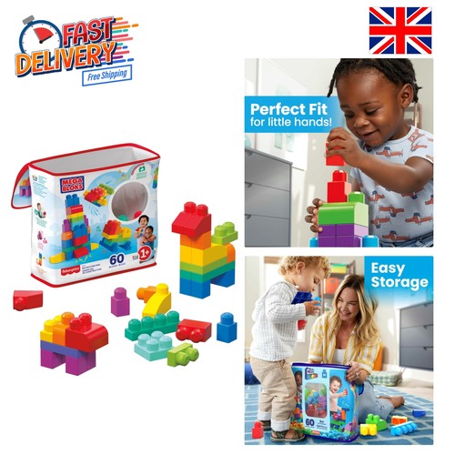 Blue mega bloks - bloks, big